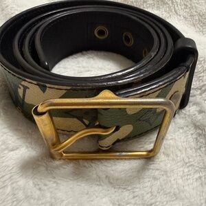 Louis Vuitton x Takashi Murakami Monogramouflage Belt